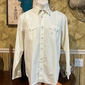 Chaps Denim Long Sleeve Fitted XL. NWT